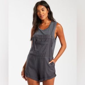 Billabong Wild Pursuit Romper - Ink - Size S - Like New